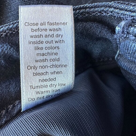 Athleta Sculptex Skinny Overdry Wash Denim Jeans Womens 4 - Picture 11 of 11